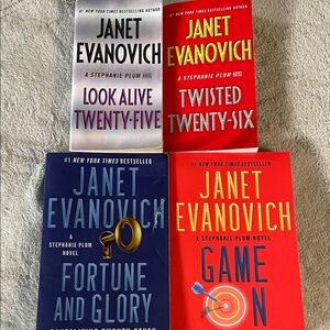 4 Stephanie Plum novels